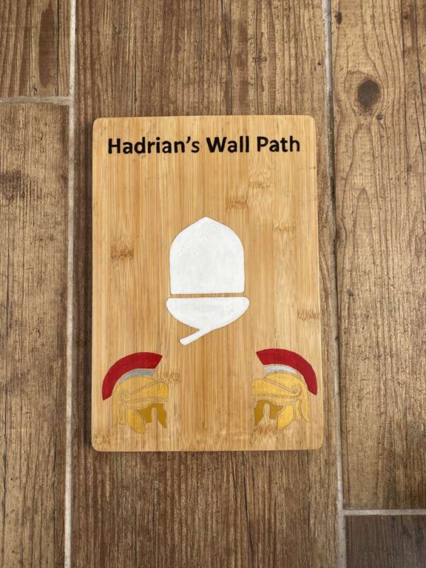 Hand Painted Wooden Sign Acorn Centurion 30x20cm