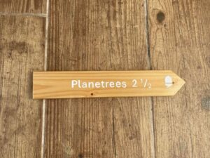 Hand Painted Wooden Sign